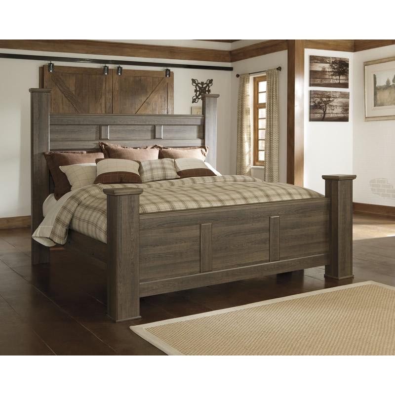Size_King -- Juararo B251B10 King Poster Bed IMAGE 1