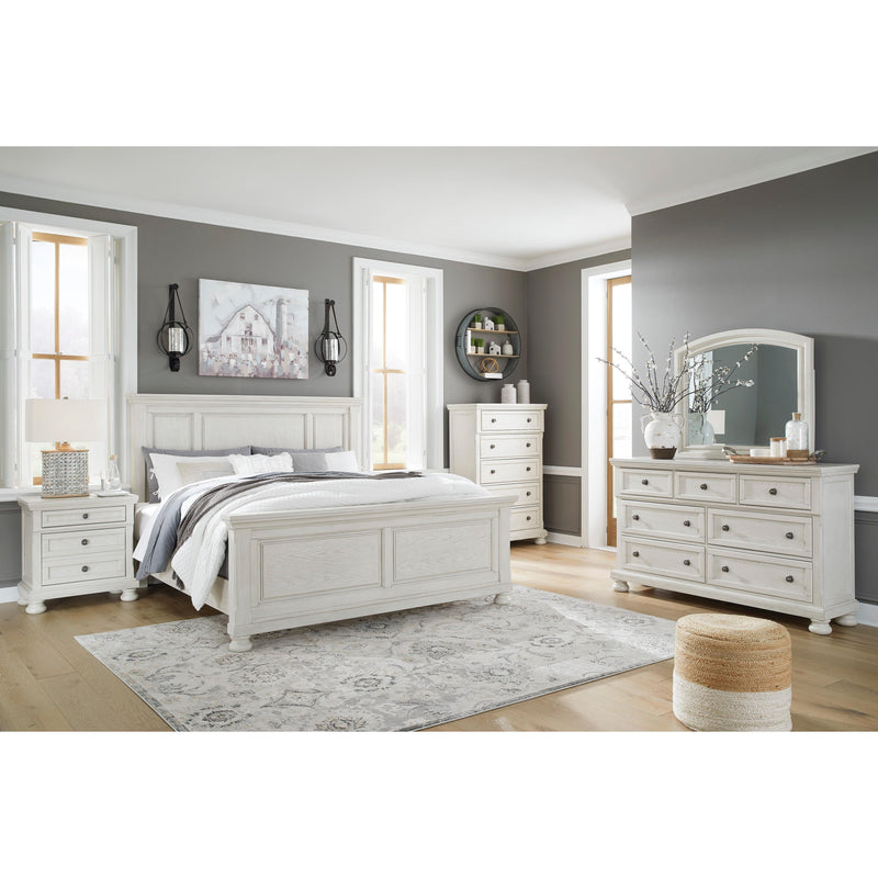 Signature Design by Ashley Robbinsdale B742B38 8 pc King Panel Bedroom Set IMAGE 1