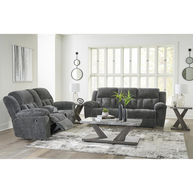 Signature Design by Ashley Frohn 37406U3 2 pc Reclining Living Room Set IMAGE 1
