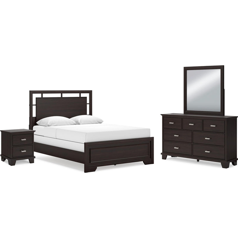 Signature Design by Ashley Covetown B441B14 7 pc Queen Panel Bedroom Set IMAGE 1