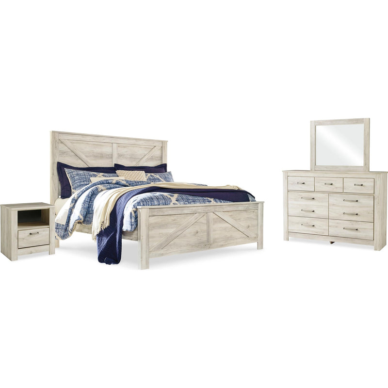 Signature Design by Ashley Bellaby B331B15 6 pc King Panel Bedroom Set IMAGE 1