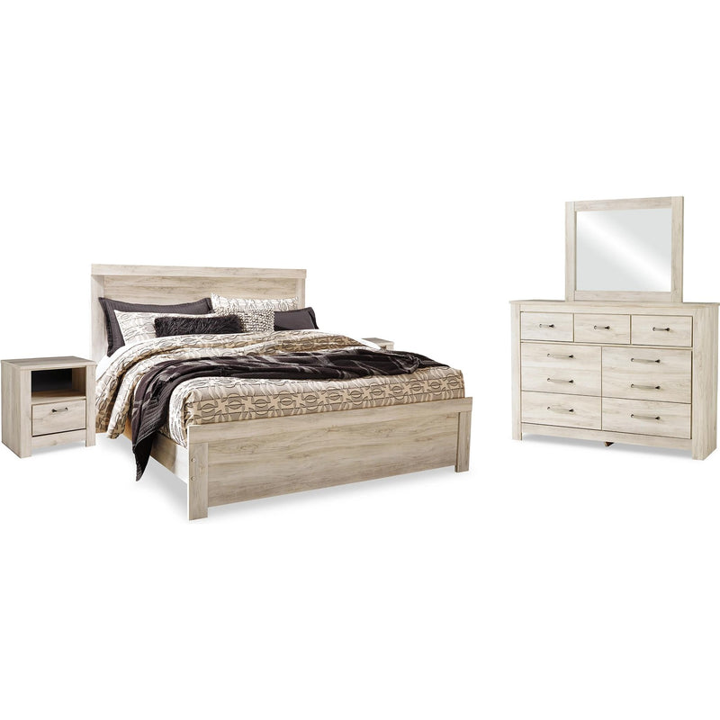 Signature Design by Ashley Bellaby B331B22 7 pc King Panel Bedroom Set IMAGE 1