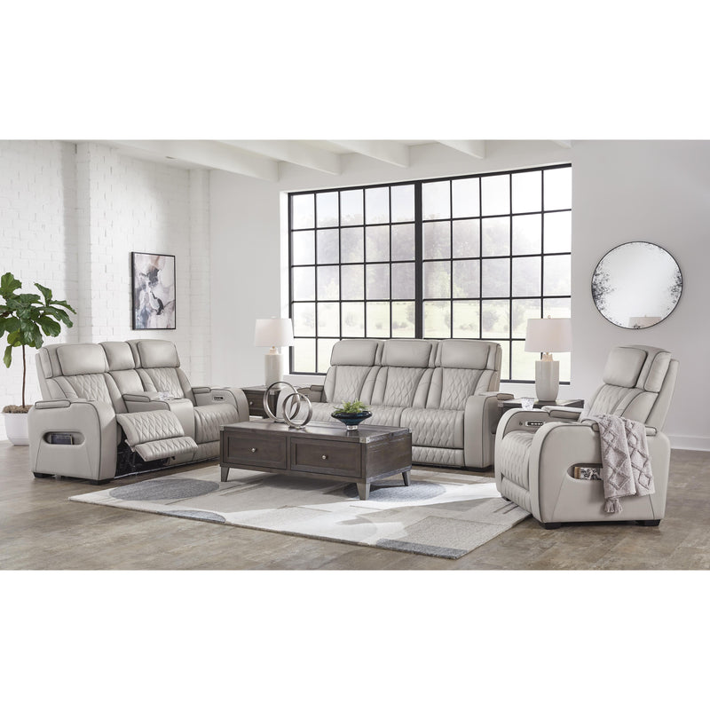 Signature Design by Ashley Boyington U27105U2 3 pc Power Reclining Living Room Set IMAGE 1