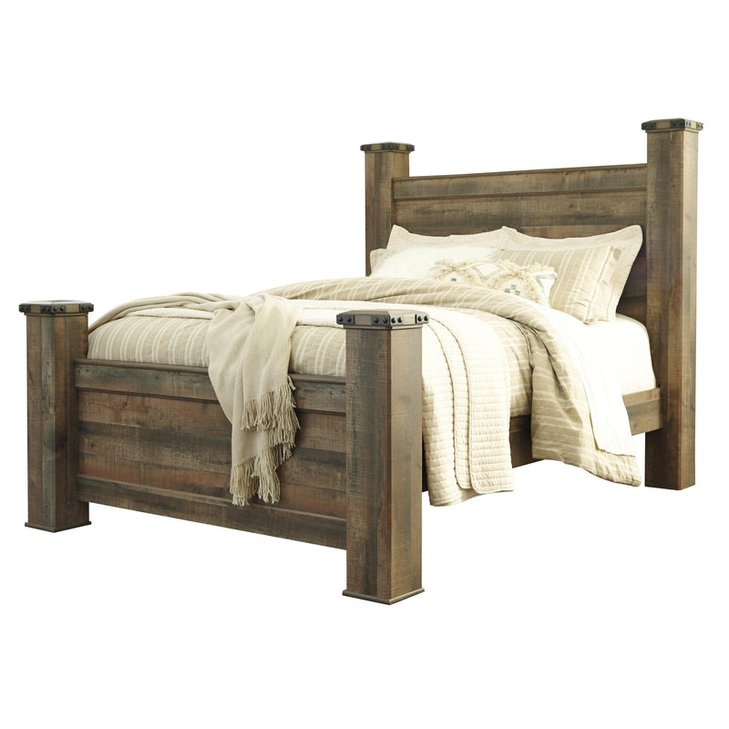 Size_Queen -- Signature Design by Ashley Trinell Poster Bed IMAGE 1