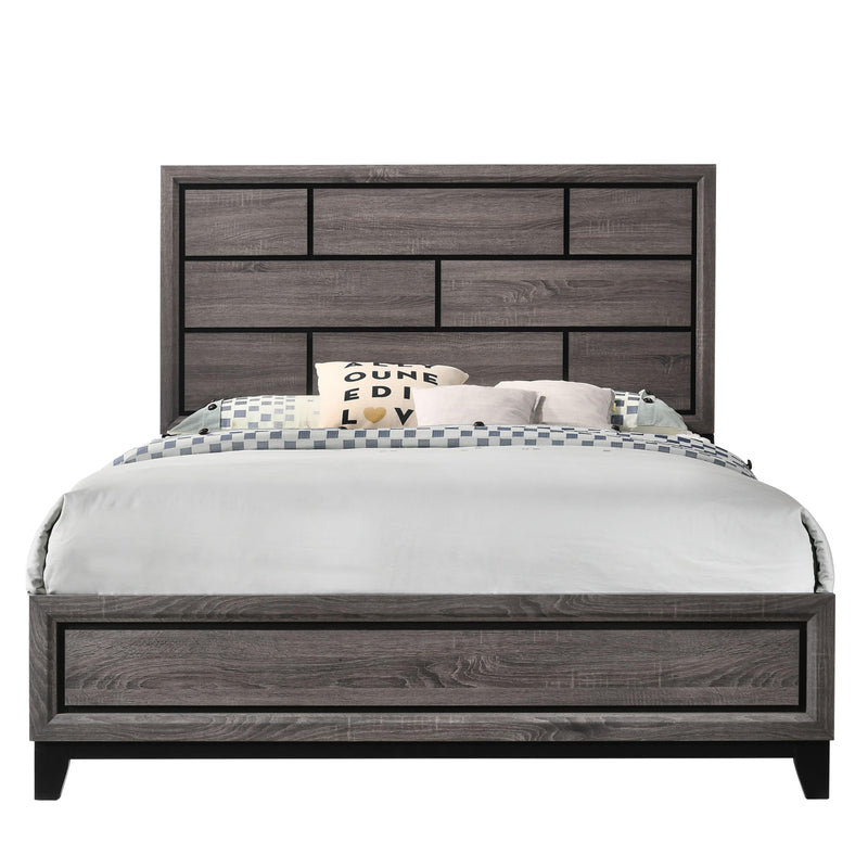 Size_Queen -- Akerson B4620-Q Queen Bed IMAGE 1