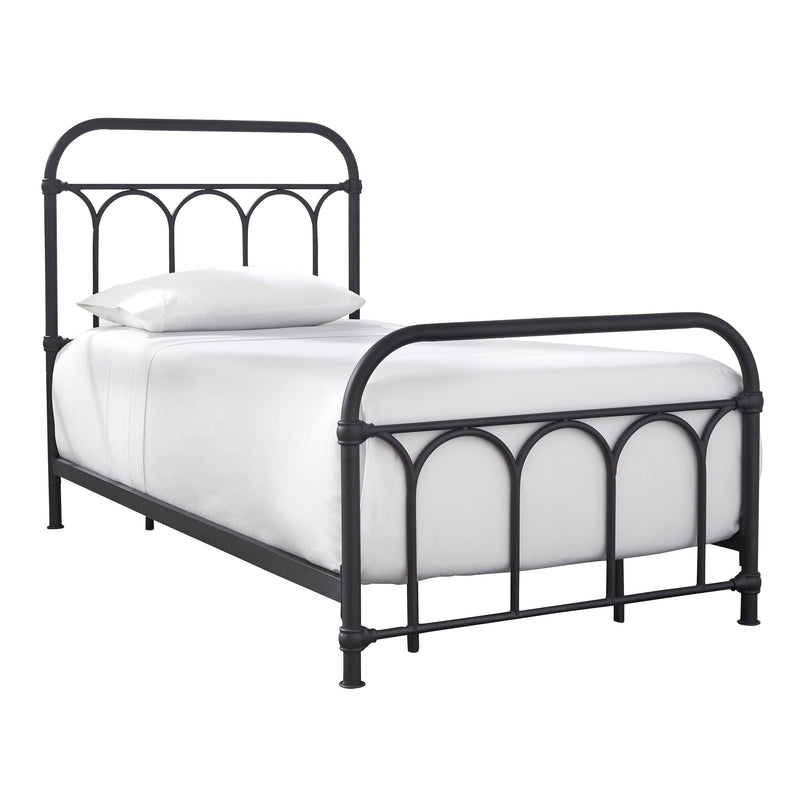 Size_Twin -- Signature Design by Ashley Nashburg Metal Bed IMAGE 1