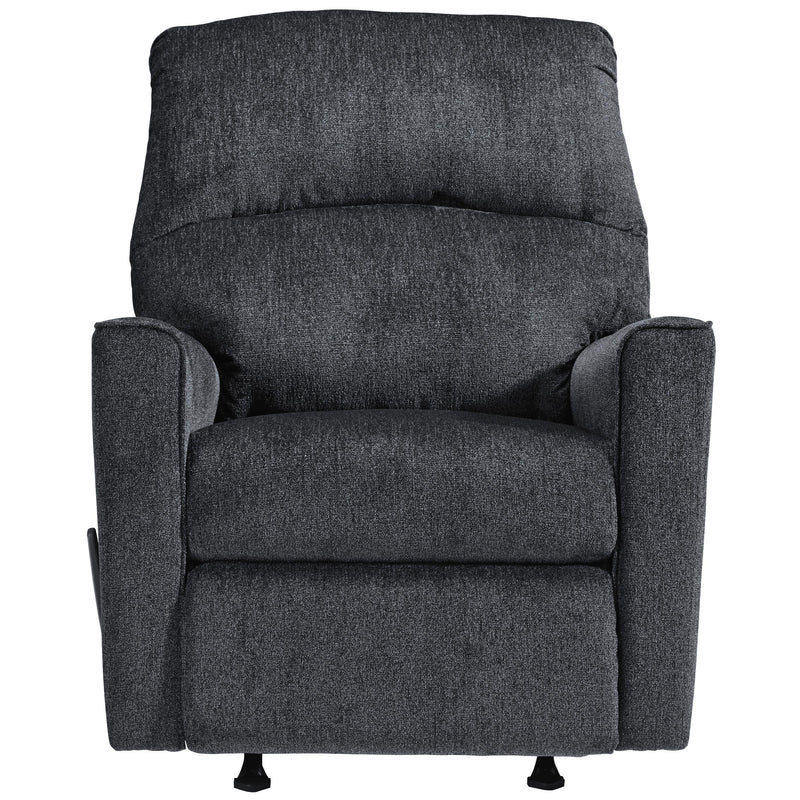 Manufacturer Color_Slate -- Signature Design by Ashley Altari Rocker Fabric Recliner IMAGE 1