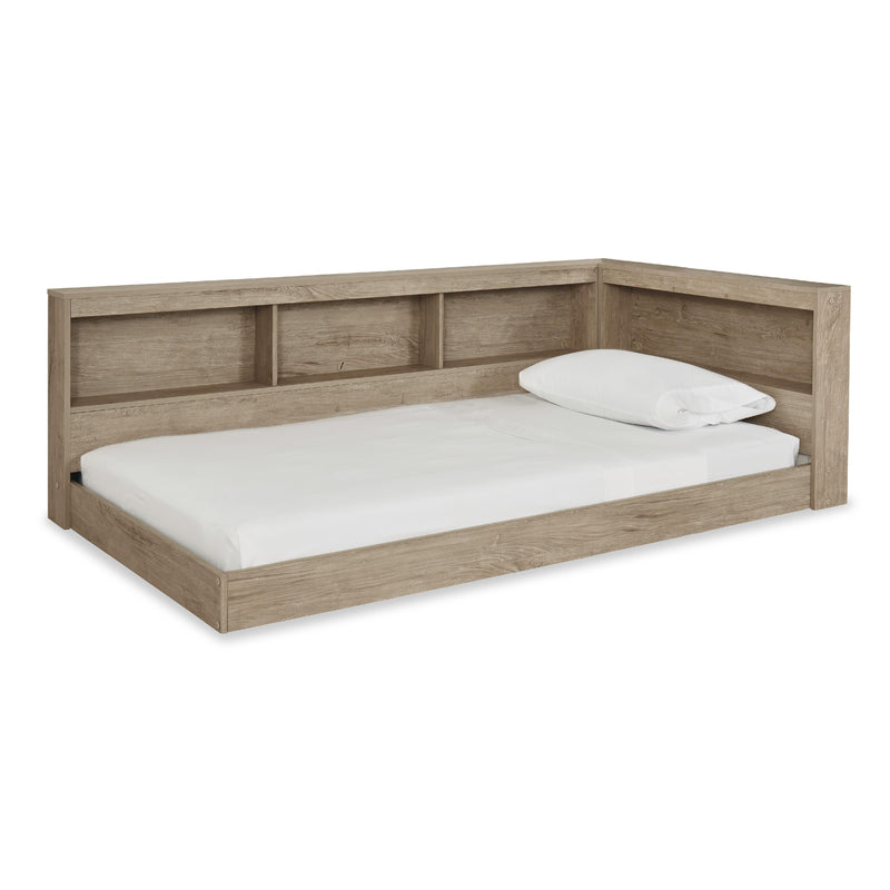 Size_Twin -- Signature Design by Ashley Oliah Bookcase Bed with Storage IMAGE 1
