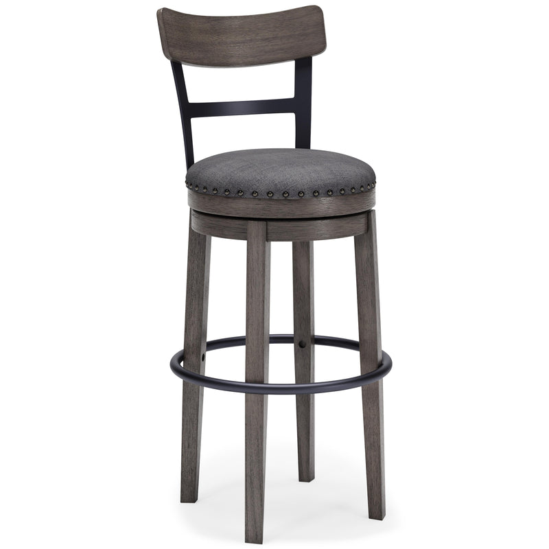 Signature Design by Ashley Caitbrook D388-230 Tall Upholstered Swivel Barstool IMAGE 1
