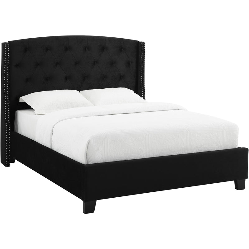 Size_King -- Eva 5111BK-K King Platform Bed - Black IMAGE 1