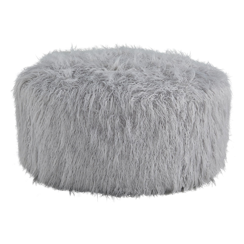 Manufacturer Color_Light Gray -- Signature Design by Ashley Galice Fabric Ottoman IMAGE 1