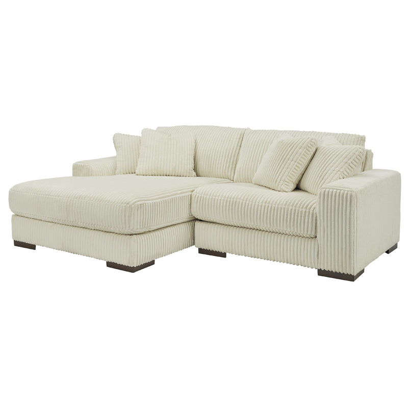 Manufacturer Color_Ivory -- Signature Design by Ashley Lindyn Fabric 2 pc Sectional IMAGE 1