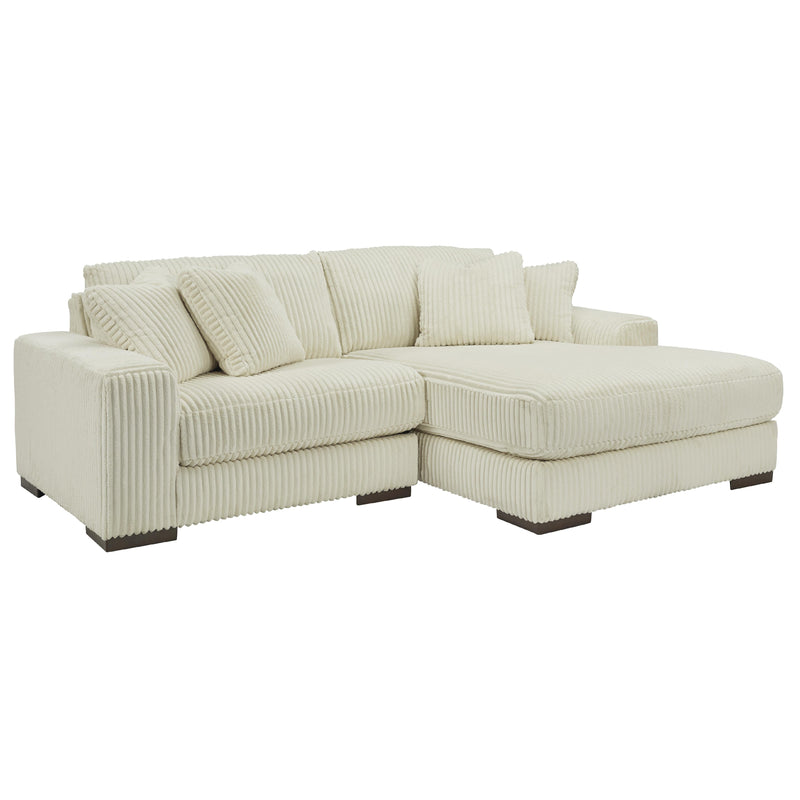 Manufacturer Color_Ivory -- Signature Design by Ashley Lindyn Fabric 2 pc Sectional IMAGE 1