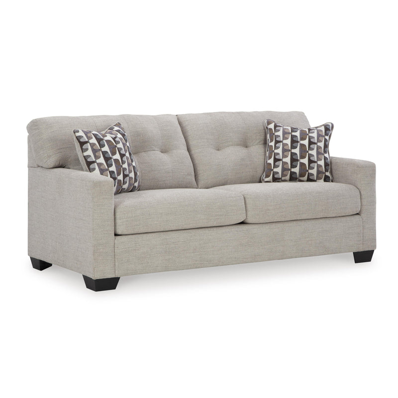 Manufacturer Color_Pebble -- Signature Design by Ashley Mahoney Stationary Fabric Sofa IMAGE 1