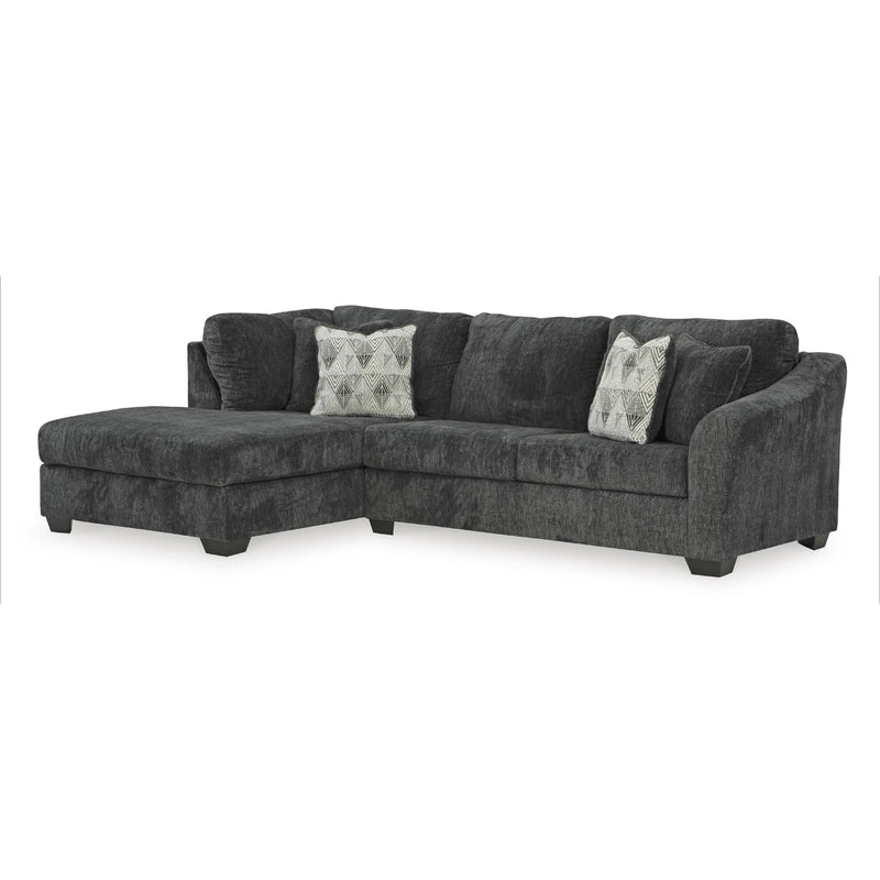 Signature Design by Ashley Biddeford 35504S3 2 pc Sleeper Sectional with Chaise IMAGE 1
