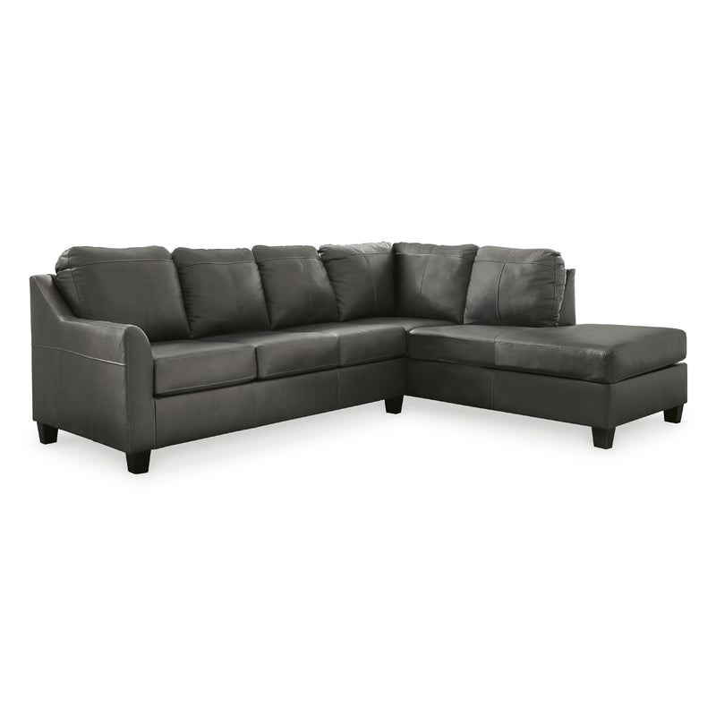 Signature Design by Ashley Valderno 47804S1 2 pc Sectional with Chaise IMAGE 1