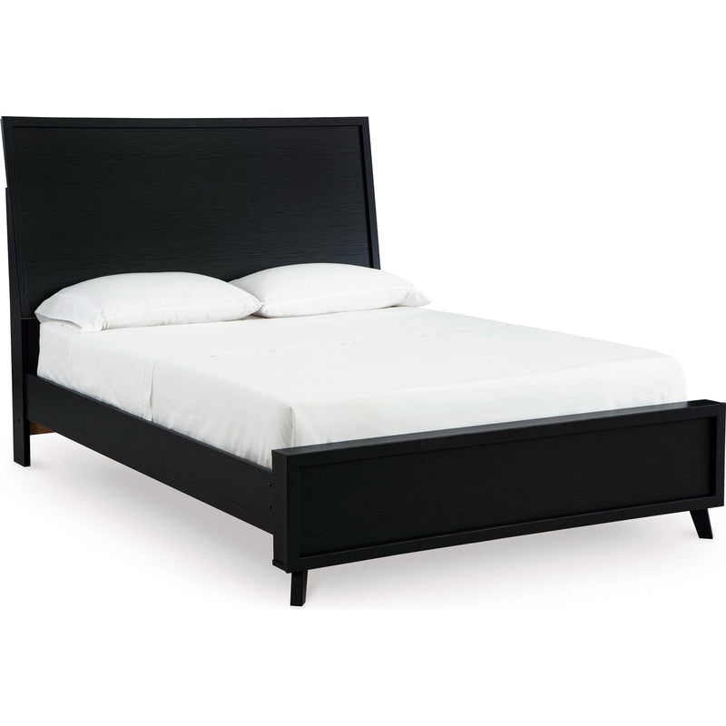 Size_Queen -- Signature Design by Ashley Danziar Panel Bed IMAGE 1