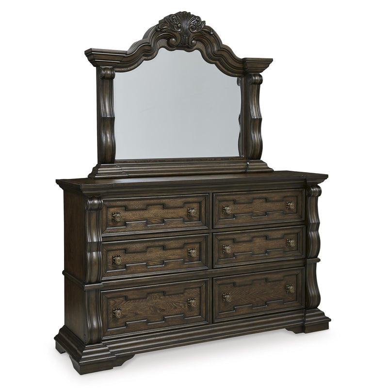 Signature Design by Ashley Maylee B947B1 Dresser and Mirror IMAGE 1