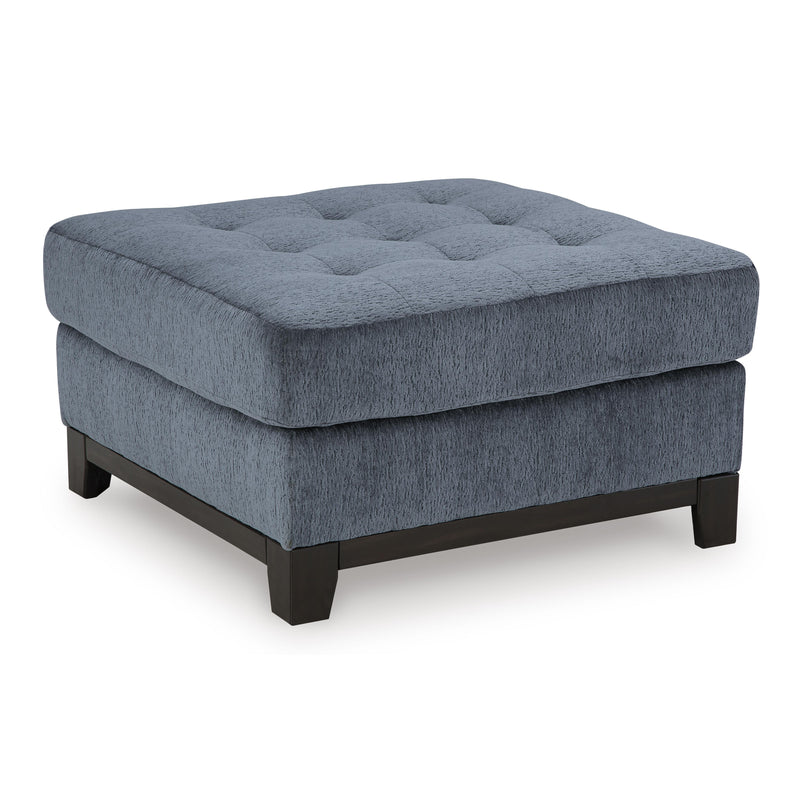 Manufacturer Color_Navy -- Benchcraft Maxon Place Fabric Ottoman IMAGE 1