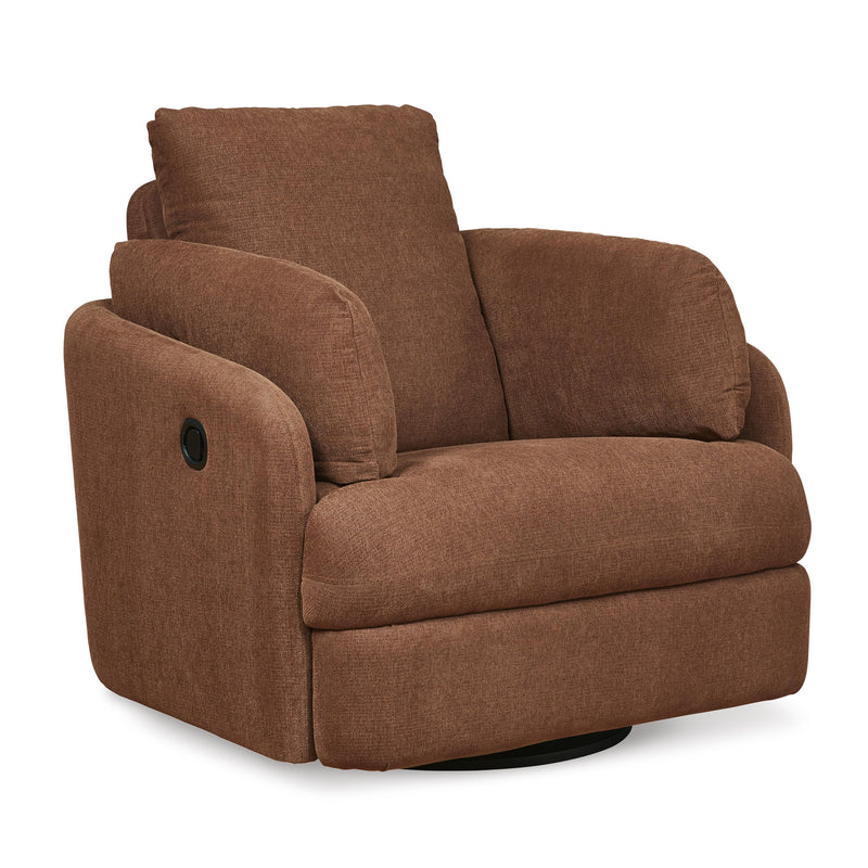 Manufacturer Color_Spice -- Signature Design by Ashley Modmax Swivel Glider Fabric Recliner IMAGE 1