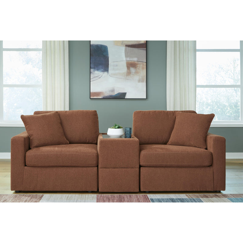 Manufacturer Color_Spice -- Signature Design by Ashley Modmax Stationary Fabric Sofa IMAGE 1