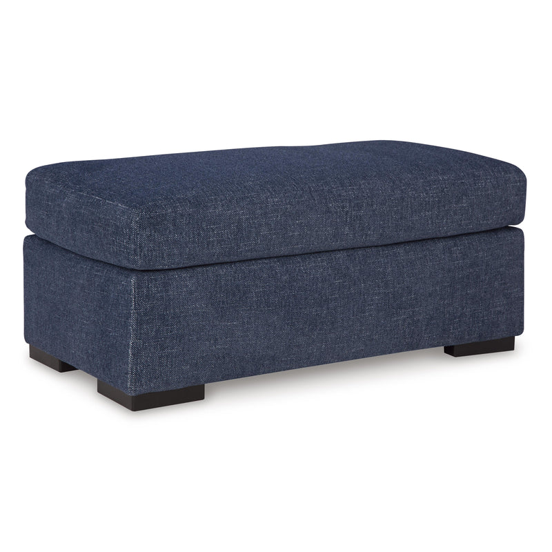 Manufacturer Color_Navy -- Benchcraft Evansley Fabric Ottoman IMAGE 1