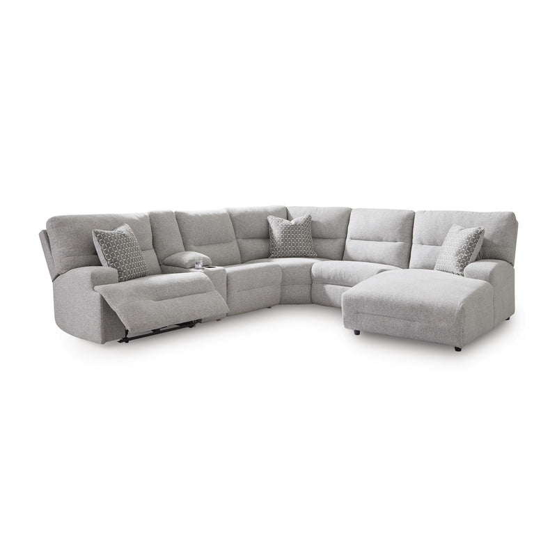 Signature Design by Ashley Acklen Place 93605S1 6 pc Power Reclining Sectional with Chaise IMAGE 1