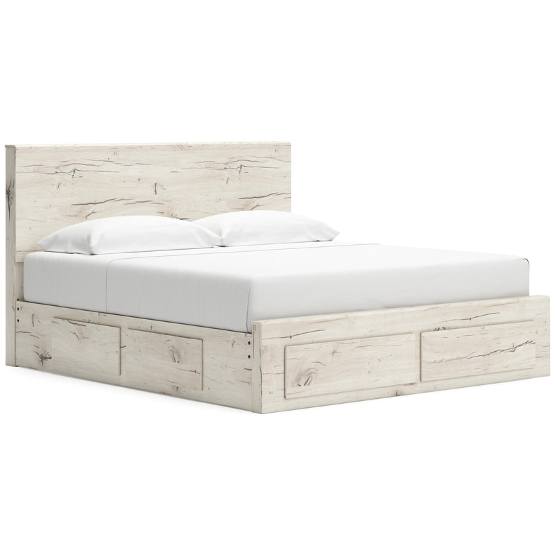 Size_King -- Lawroy B2310B14 King Panel Storage Bed IMAGE 1
