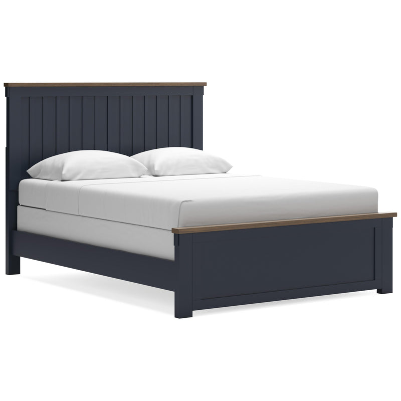 Size_Queen -- Landocken B414B10 Queen Panel Bed IMAGE 1
