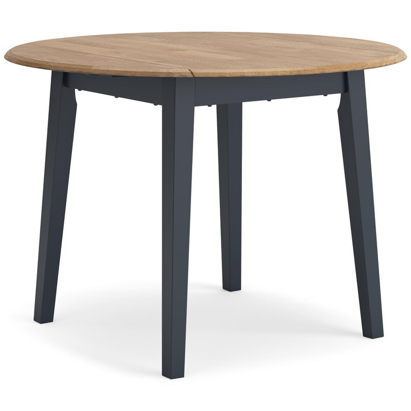 Signature Design by Ashley Gesthaven D399-15 Round Dining Room Drop Leaf Table IMAGE 1