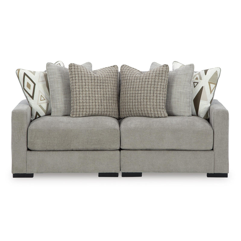 Benchcraft Aslan Court 20305S1 2 pc Loveseat Sectional IMAGE 1