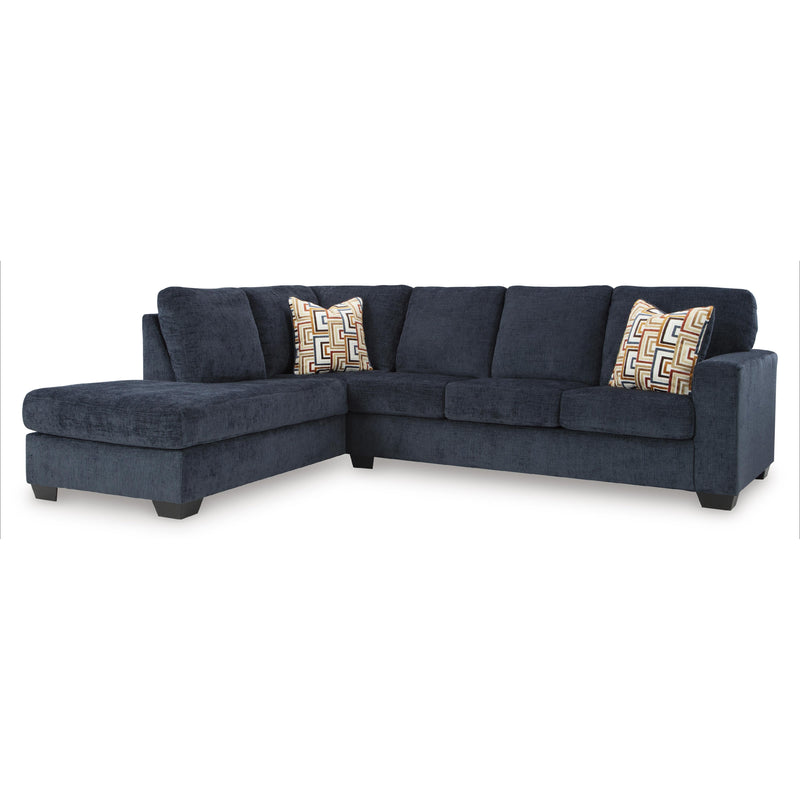 Manufacturer Color_Ink -- Signature Design by Ashley Aviemore Fabric 2 pc Sectional IMAGE 1