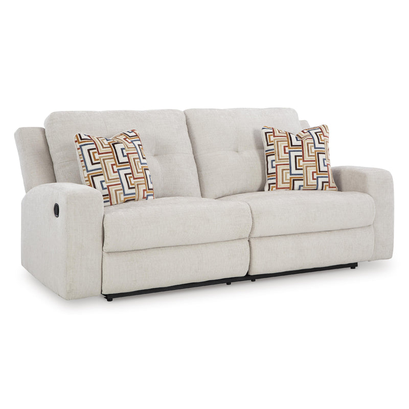 Manufacturer Color_Stone -- Signature Design by Ashley Danum Reclining Fabric Sofa IMAGE 1