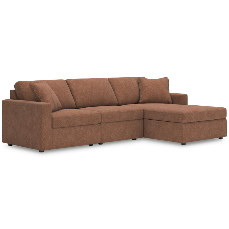 Manufacturer Color_Spice -- Signature Design by Ashley Modmax Stationary Fabric Sofa IMAGE 1