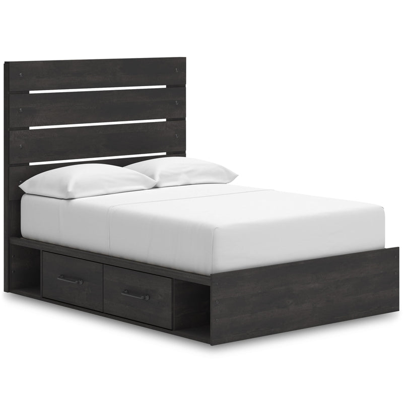 Size_Full -- Hollivern PCB2108B16 Full Panel Bed with Storage IMAGE 1