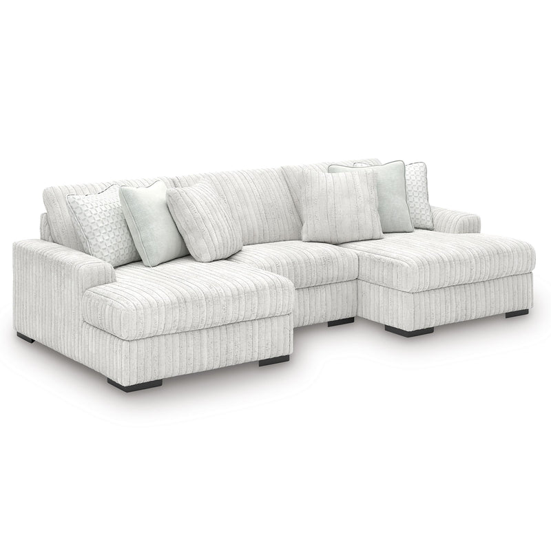 Signature Design by Ashley Stupendous 25903S4 3 pc Sectional with Double Chaise IMAGE 1