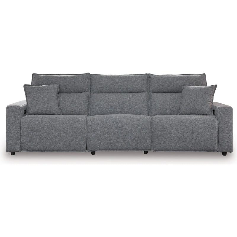Manufacturer Color_Salt and Pepper -- Signature Design by Ashley ModMax II Power Reclining Fabric 3 pc Sectional IMAGE 1