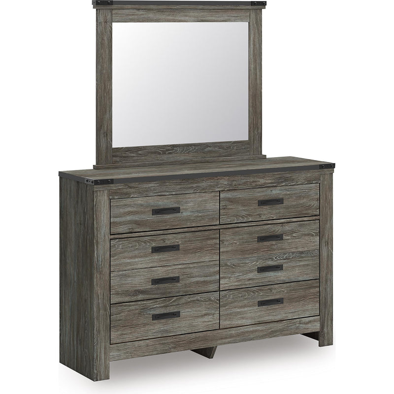 Signature Design by Ashley Frandern B4480B1 Dresser and Mirror IMAGE 1