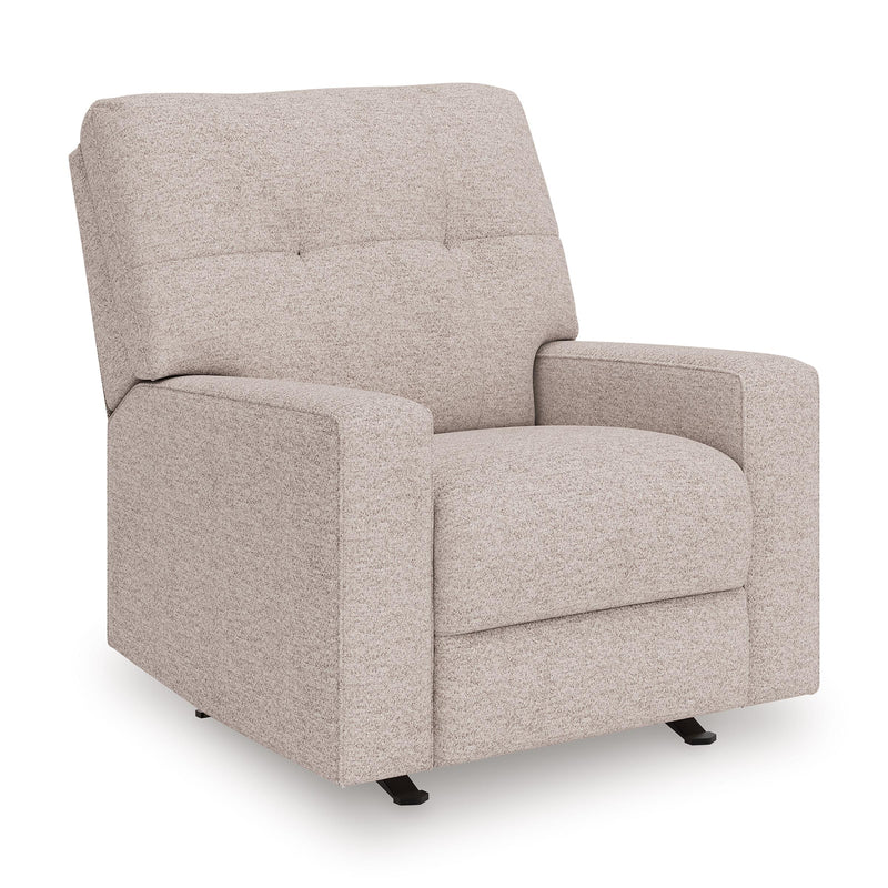 Manufacturer Color_Stone -- Signature Design by Ashley Larimer Rocker Fabric Recliner IMAGE 1