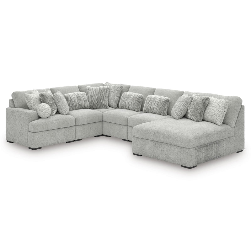 Signature Design by Ashley Cuddle Plush PC59106S3 6 pc Sectional with Chaise IMAGE 1