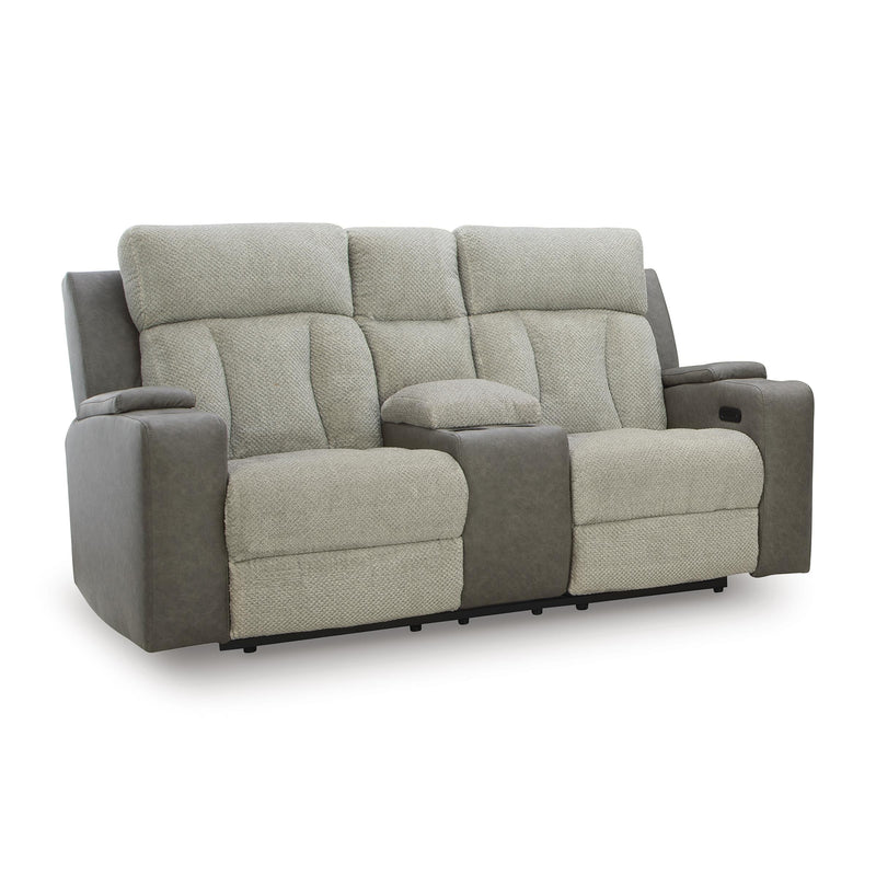 Signature Design by Ashley WhipLash PC6320418 Power Reclining Loveseat with Console and Adjustable Headrest IMAGE 1