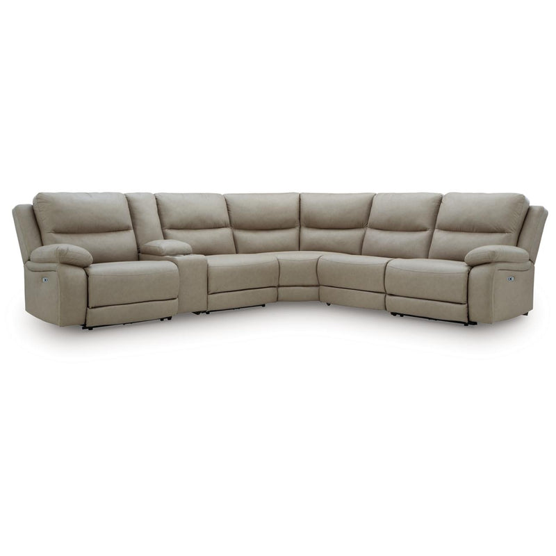 Signature Design by Ashley Narwhal Place PC99201S10 6 pc Power Reclining Sectional IMAGE 1