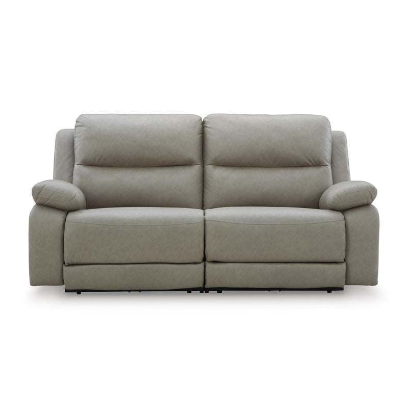 Signature Design by Ashley Narwhal Place PC99201S21 2 pc Reclining Loveseat IMAGE 1