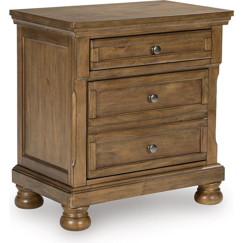 Signature Design by Ashley Feddinger PCB779-92 Two Drawer Night Stand IMAGE 1