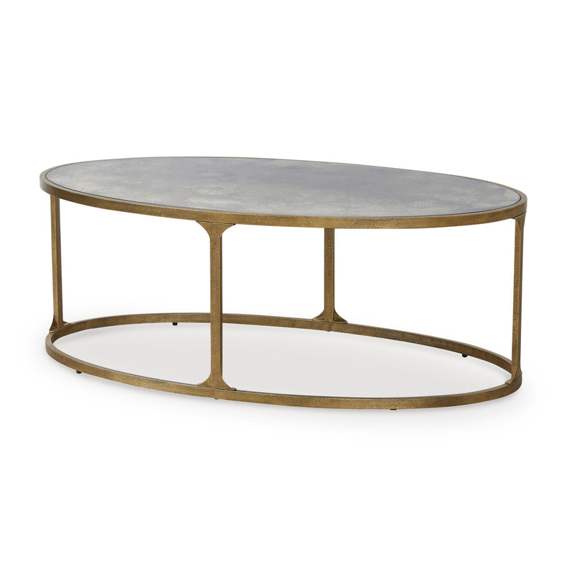 Signature Design by Ashley Korajane T399-0 Oval Cocktail Table IMAGE 1