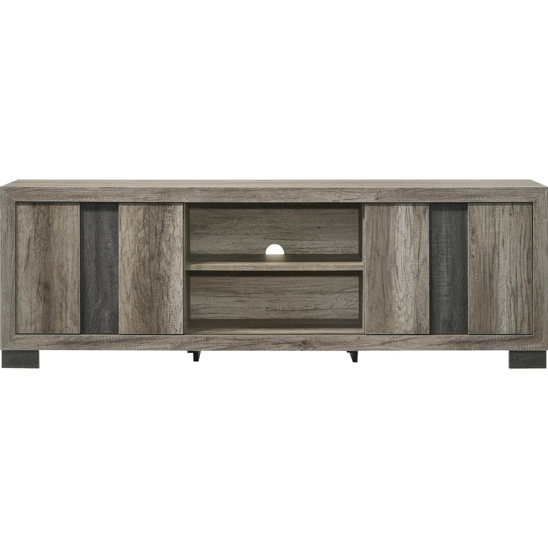 Crown Mark Rangley B6830-99 TV Stand - Grey/Brown IMAGE 1