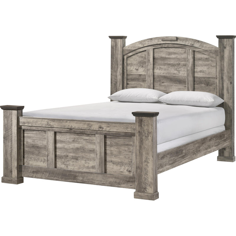 Size_King -- Ella Mae B6840-K King Poster Bed IMAGE 1