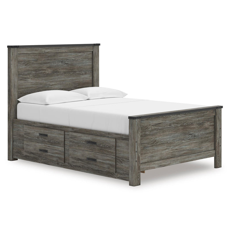 Signature Design by Ashley Frandern B4480B24 Full Panel Bed with Storage IMAGE 1