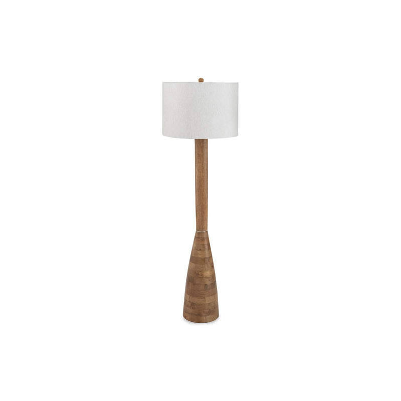Signature Design by Ashley Ailsa L329111 Wood Floor Lamp IMAGE 1