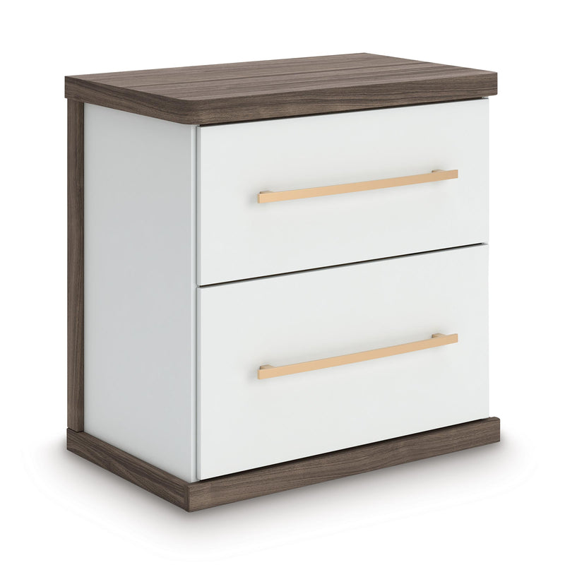 Signature Design by Ashley Kendanport PCB1108-92 Two Drawer Night Stand IMAGE 1